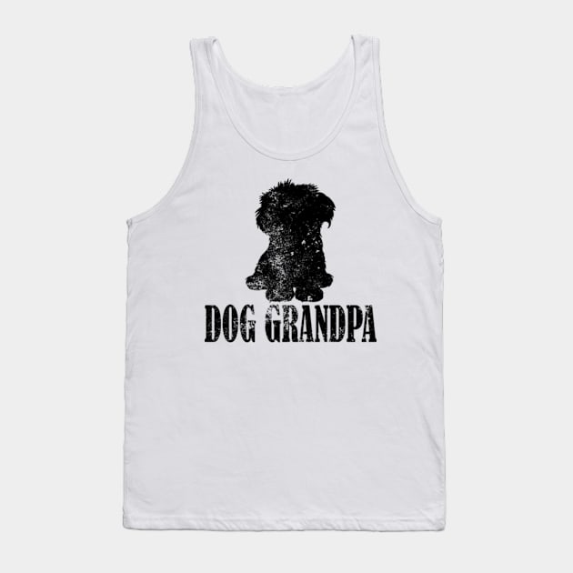 Maltese Dog Grandpa Tank Top by AstridLdenOs